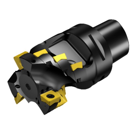 Picture of Sandvik A690-076C6-1473H, CoroMill 690 Long Edge Square Shoulder Milling Cutter, 3" Cutting Diameter, Coromant PSC "Capto Type" C6