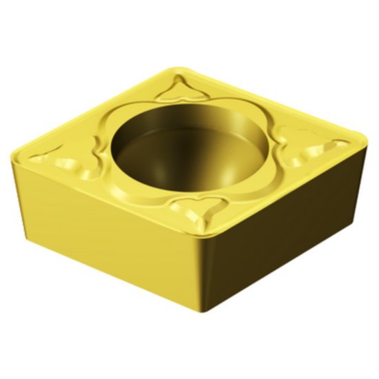 Picture of CCMT 3(2.5)1-mm 1025 Sandvik CCMT09T304 mm 1025 80.0° Positive Carbide 0.0160 0.41mm Radius Medium, Semi Finishing