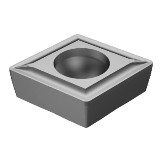 Picture of CCMT 2(1.5)0-UF 5015 Sandvik CCMT060202 UF 5015 80.0° Positive Cermet 0.0080 0.20mm Radius Finishing, Semi Finishing