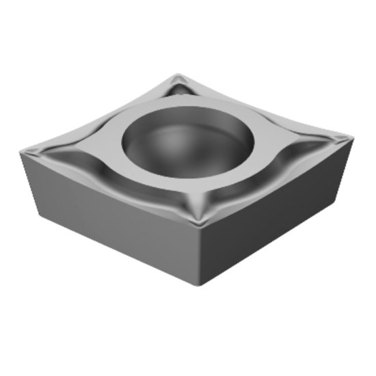 Picture of CCGT 3(2.5)03-UM 5015 Sandvik CCGT09T301 UM 5015 80.0° Positive Cermet 0.0040 0.10mm Radius Medium, Semi Finishing