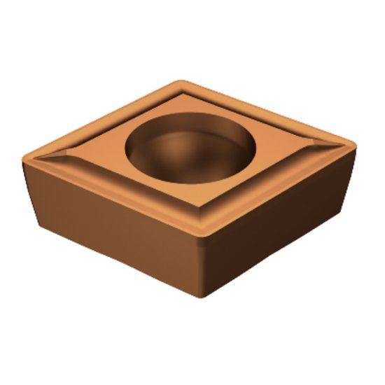 Picture of CCMT 3(2.5)0-UF 1125 Sandvik CCMT09T302 UF 1125 80.0° Positive Carbide 0.0080 0.20mm Radius Finishing, Semi Finishing