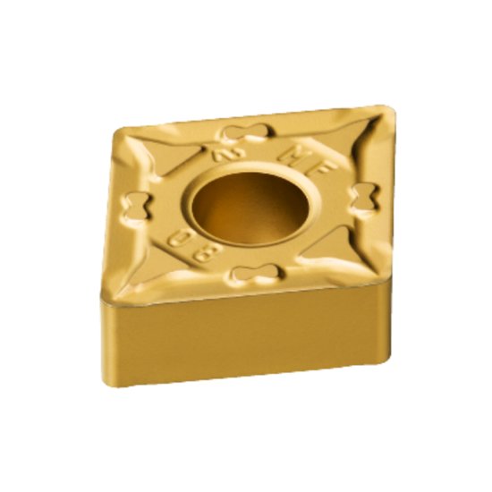 Picture of CNMG 432-MF 2025 Sandvik CNMG120408 MF 2025 80.0° Negative Carbide 0.0310 0.79mm Radius Finishing, Semi Finishing