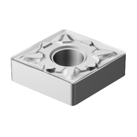 Picture of CNMG 432-mm H13A Sandvik CNMG120408 mm H13A 80.0° Negative Carbide 0.0310 0.79mm Radius Medium, Semi Finishing