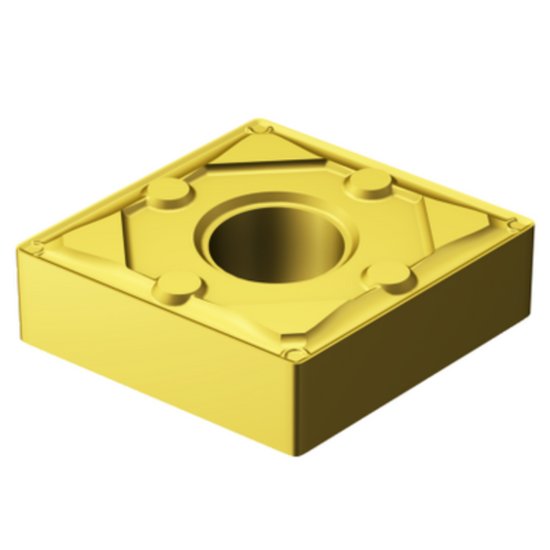 Picture of CNMG 432-WF 1025 Sandvik CNMG120408 WF 1025 80.0° Negative Carbide 0.0310 0.79mm Radius Finishing, Semi Finishing