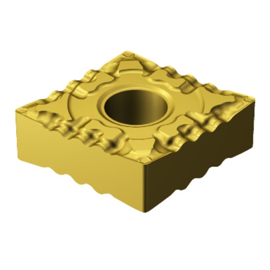 Picture of CNMG 431-PF 1525 Sandvik CNMG120404 PF 1525 80.0° Negative Cermet 0.0160 0.41mm Radius Finishing, Semi Finishing