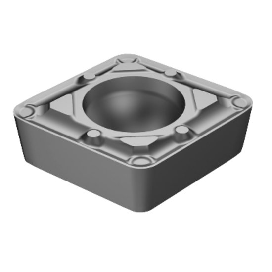 Picture of CCMT 3(2.5)1-WF 5015 Sandvik CCMT09T304 WF 5015 80.0° Positive Cermet 0.0160 0.41mm Radius Finishing, Semi Finishing