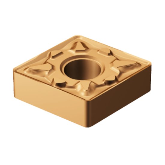 Picture of CNMG 433-mm 1115 Sandvik CNMG120412 mm 1115 80.0° Negative Carbide 0.0470 1.19mm Radius Medium, Semi Finishing