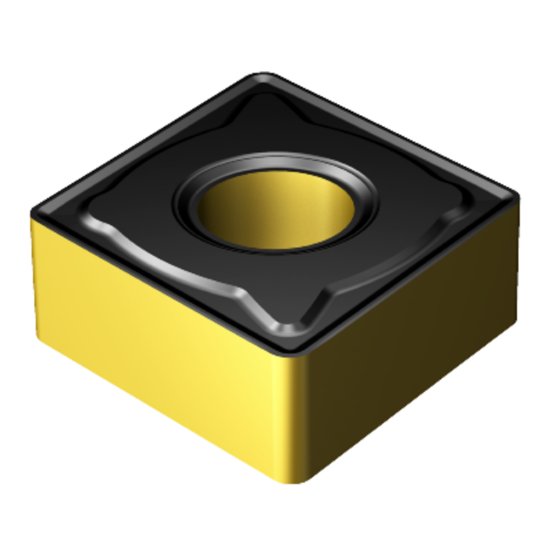 Picture of CNMG 434-KR 3205 Sandvik CNMG120416 KR 3205 80.0° Negative Carbide 0.0620 1.57mm Radius Roughing, Medium