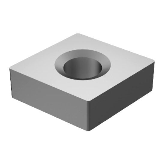 Picture of CNMA 1204002S0320E CB20 Sandvik CNMA120408S0320E CB20 80.0° Negative CBN 0.0310 0.79mm Radius Medium, Semi Finishing