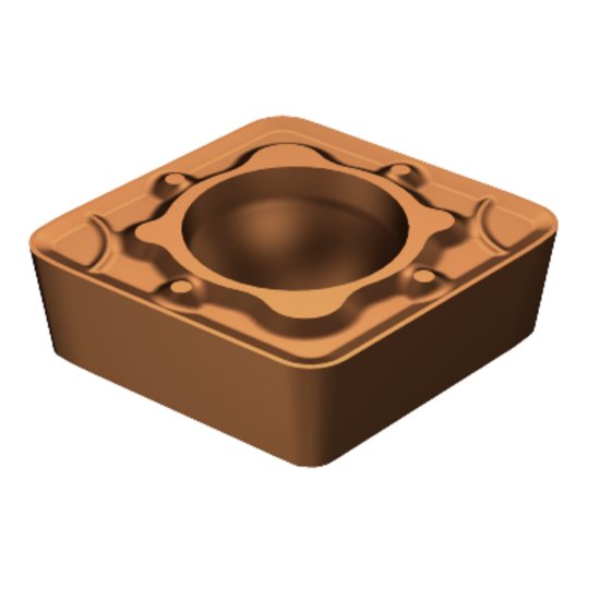 Picture of CCMT 432-WM 1115 Sandvik CCMT0408 WM 1115 80.0° Positive Carbide 0.0310 0.79mm Radius Medium, Semi Finishing