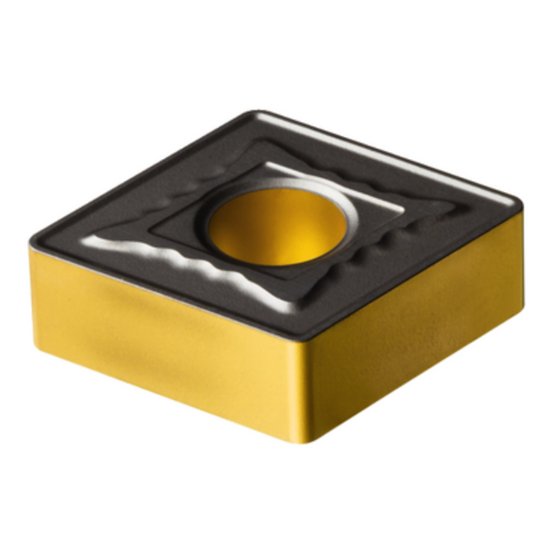 Picture of CNMG 433-SM 4235 Sandvik CNMG120412 SM 4235 80.0° Negative Carbide 0.0470 1.19mm Radius Medium, Semi Finishing