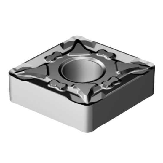 Picture of CNMG 433-MF 1105 Sandvik CNMG120412 MF 1105 80.0° Negative Carbide 0.0470 1.19mm Radius Finishing, Semi Finishing