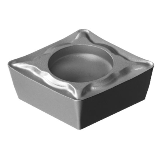 Picture of CPMT 3(2.5)2-UM H13A Sandvik CPMT09T308 UM H13A 80.0° Positive Carbide 0.0310 0.79mm Radius Medium, Semi Finishing