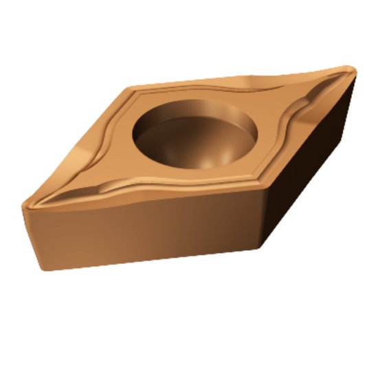 Picture of DCGT 3(2.5)1-UM 1115 Sandvik DCGT11T304-UM 1115 55.0° Positive Carbide 0.0160 0.41mm Radius Medium, Semi Finishing