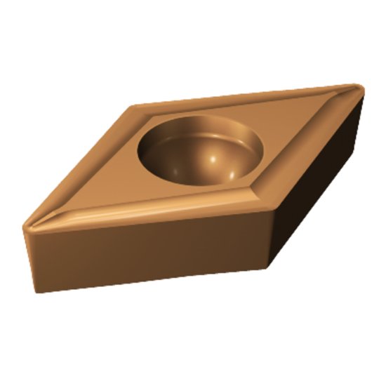 Picture of DCMT 2(1.5)0-UF 1125 Sandvik DCMT070202-UF 1125 55.0° Positive Carbide 0.0080 0.20mm Radius Medium, Semi Finishing