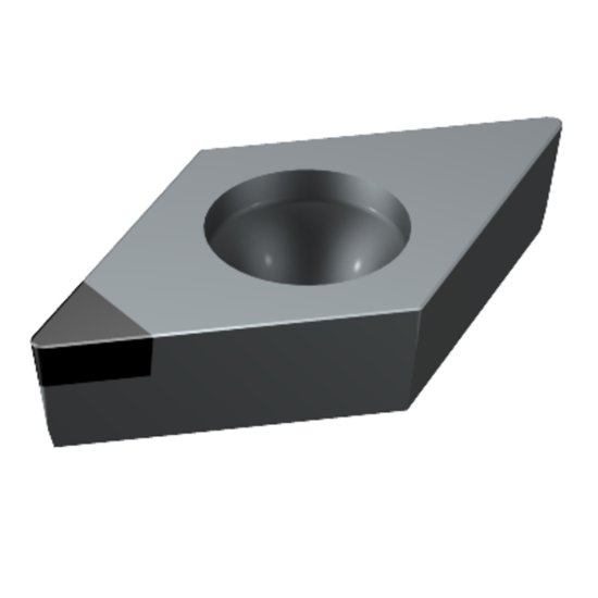 Picture of DCMW 3(2.5)2 S0320E CB20 Sandvik DCMW 11T308 S0320E CB20 55.0° Positive CBN 0.0310 0.79mm Radius Medium, Semi Finishing