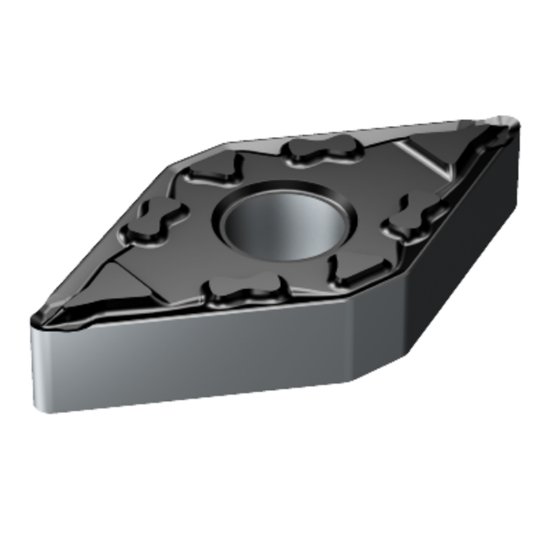 Picture of DNMG 432-MF 1105 Sandvik DNMG150408 MF 1105 55.0° Negative Carbide 0.0310 0.79mm Radius Finishing, Semi Finishing