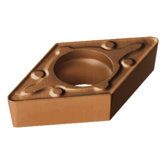 Picture of DCMX 3(2.5)1-WM 1115 Sandvik DCMX11T304-WM 1115 55.0° Positive Carbide 0.0160 0.41mm Radius Medium, Semi Finishing