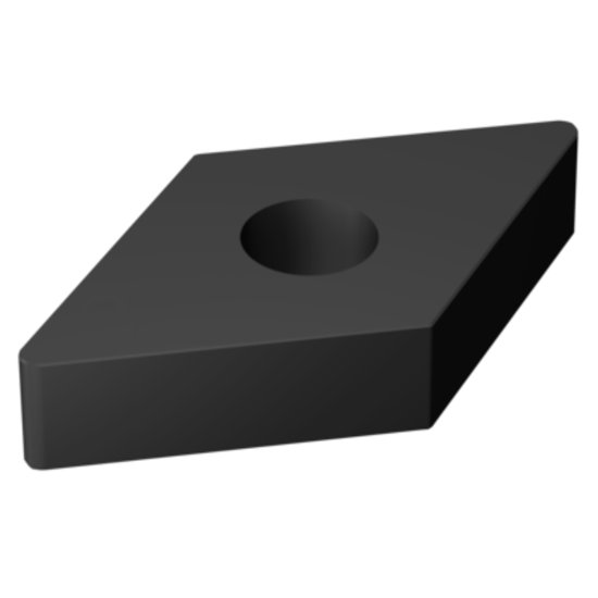 Picture of DNGA 1204003T0320 650 Sandvik DNGA150412T0320 650 55.0° Negative Ceramic 0.0470 1.19mm Radius Medium, Semi Finishing