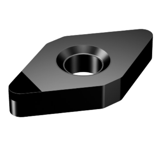 Picture of DNMA 433 S0320E CB20 Sandvik DNMA150412 S0320E CB20 55.0° Negative CBN 0.0470 1.19mm Radius Medium, Semi Finishing