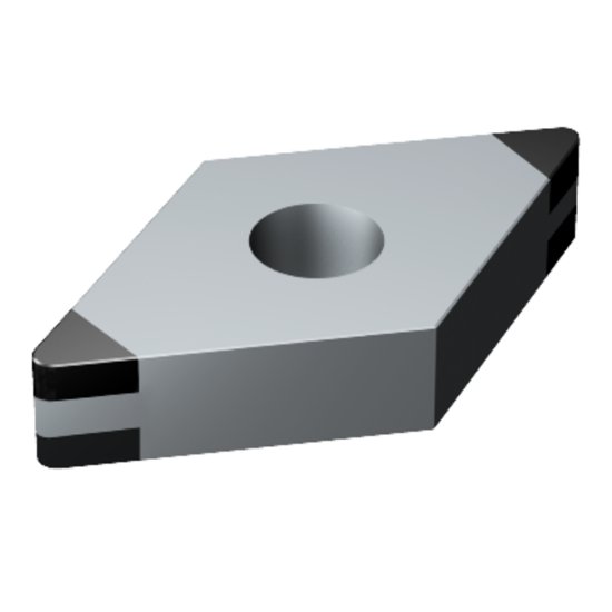 Picture of DNGA433S0330AWH 7025 Sandvik DNGA150412S0330AWH 7025 55.0° Negative CBN 0.0470 1.19mm Radius Medium, Semi Finishing