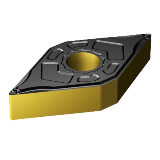 Picture of DNMG 442-LC 1515 Sandvik DNMG150608 LC 1515 55.0° Negative Carbide 0.0310 0.79mm Radius Medium, Semi Finishing