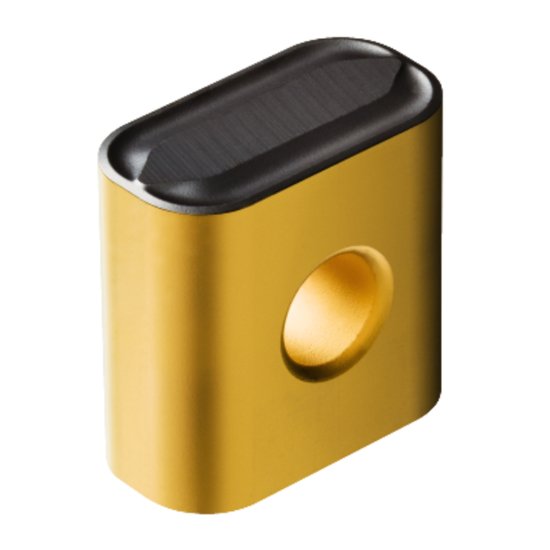 Picture of LNUX 19 19 40-PM 4215 Sandvik LNUX 19 19 40-PM 4215 Rectagonal Negative Carbide 0.1570 3.99mm Radius Roughing, Semi Finishing Bar Peeler