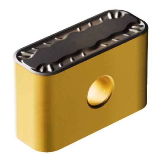 Picture of LNMX 30 19 40-PR 4215 Sandvik LNMX 30 19 40-PR 4215 Rectagonal Negative Carbide 0.1570 3.99mm Radius Roughing, Semi Finishing Bar Peeler