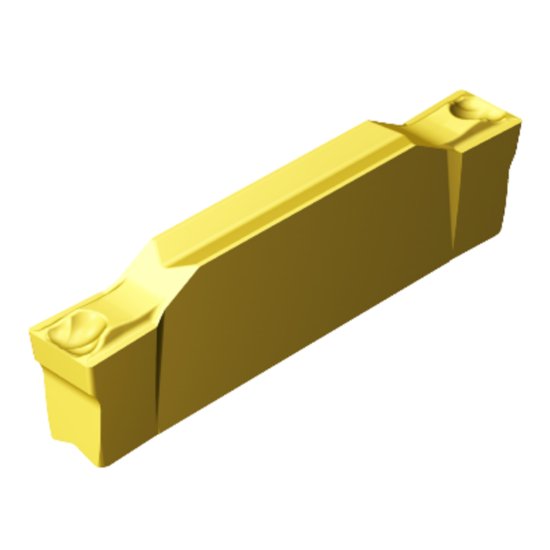 Picture of N123G2-0318-0002-GF 1005 Sandvik 5735912 Cut Off,Grooving Insert 0.1250 3.18mm Wide 0.0080 0.20mm Radius
