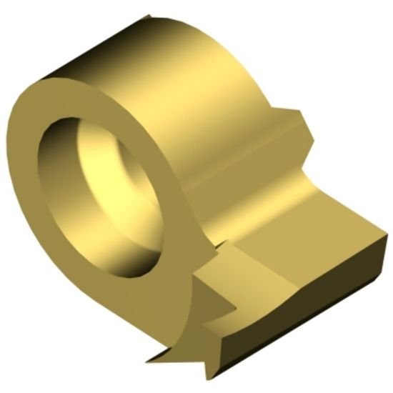 Picture of MB-09FA100-00-14R 1025 Sandvik 5735942 Grooving,Groove Turning Insert