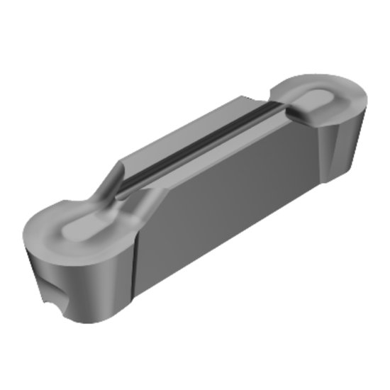 Picture of N123J2-0600-AM H10 Sandvik 5736326 Grooving,Groove Turning Insert 0.2360 5.99mm Wide 0.1180 3.00mm Radius