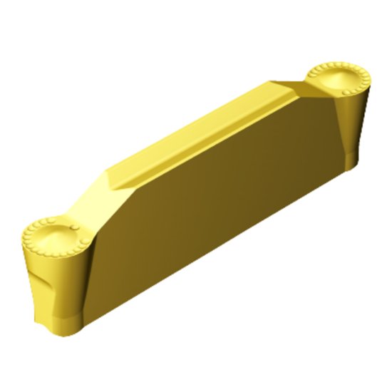 Picture of N123H2-0500-RM 2135 Sandvik 5736536 Cut Off,Grooving Insert 0.1970 5.00mm Wide 0.0980 2.49mm Radius