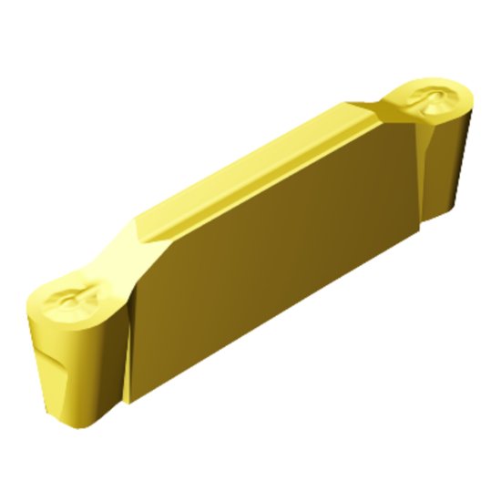 Picture of N123J2-0600-RO S05F Sandvik 5736815 Grooving,Groove Turning Insert 0.2360 5.99mm Wide 0.1180 3.00mm Radius