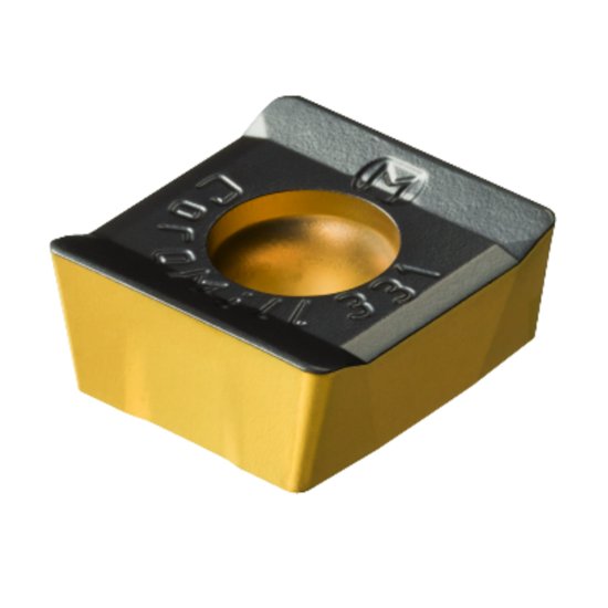 Picture of Sandvik N331.1A-08 45 08M-KM 3220 CoroMill® 331, Carbide Insert for Slotting, TiCN + Al2O3 + TiN Coating Insert