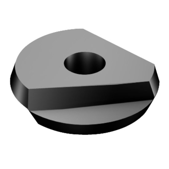 Picture of Sandvik CoroMill 216F, Ball Nose finishing endMill Insert; Profile Milling Insert