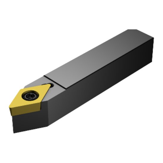 Picture of Sandvik QS-SDNCN1212E11, CoroTurn 107 QS Short Holder for QS Holding System, Neutral Hand, 12 x 12mm Shank Stick Tool