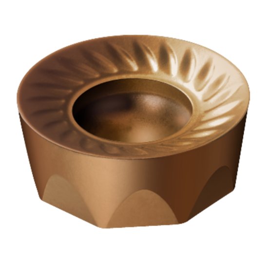 Show details for Sandvik RCKT 10 T3 M0-KM 1020 CoroMill 200 Insert; Profile Milling Picture of Sandvik RCKT 10 T3 M0-KM 1020 CoroMill 200 Insert; Profile Milling