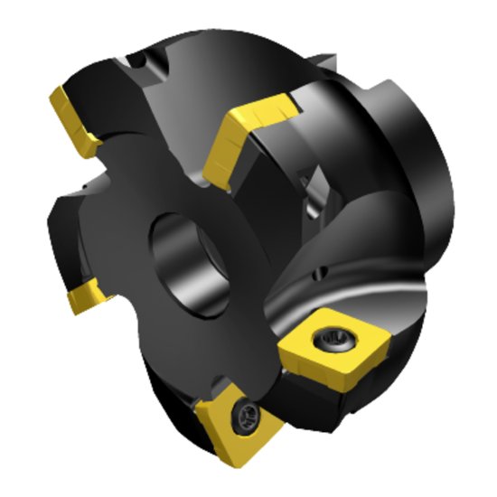Picture of Sandvik RA210-152R38-14M, CoroMill 210 Face Milling Cutter, 6.000" Cutting Diameter