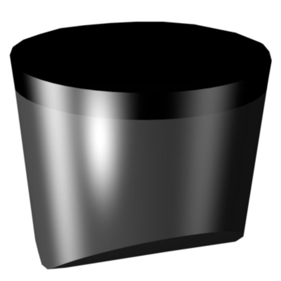 Picture of RCGX 35A 650 Sandvik RCGX 090700A 650 Round Positive Ceramic 0.1870 4.75mm Radius Medium, Semi Finishing