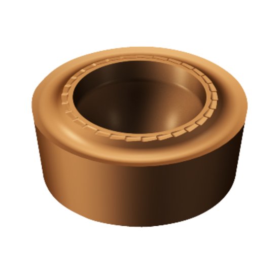 Picture of RCMT 43-SM 1125 Sandvik RCMT 120400-SM 1125 Round Positive Carbide 0.2500 6.35mm Radius Medium, Semi Finishing