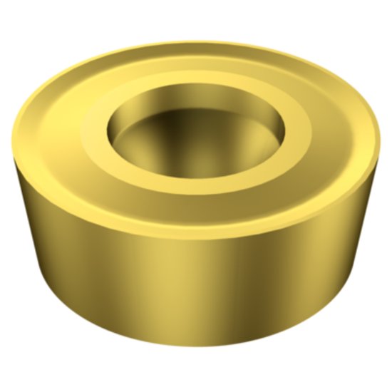 Picture of RCMT 3(2.5) 235 Sandvik RCMT 32.5 235 Round Positive Carbide 0.1870 4.75mm Radius Medium, Semi Finishing