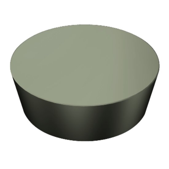 Picture of RPG 32T0320 670 Sandvik RPG 090300T0320 670 Round Positive Ceramic 0.1870 4.75mm Radius Medium, Semi Finishing