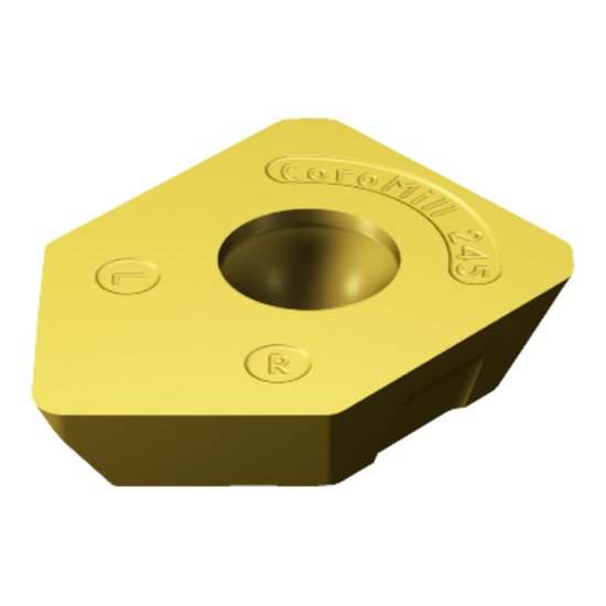 Picture of Sandvik R245-12 T3 E-W 1025 CoroMill 245 Wiper; 45 degree Face Milling