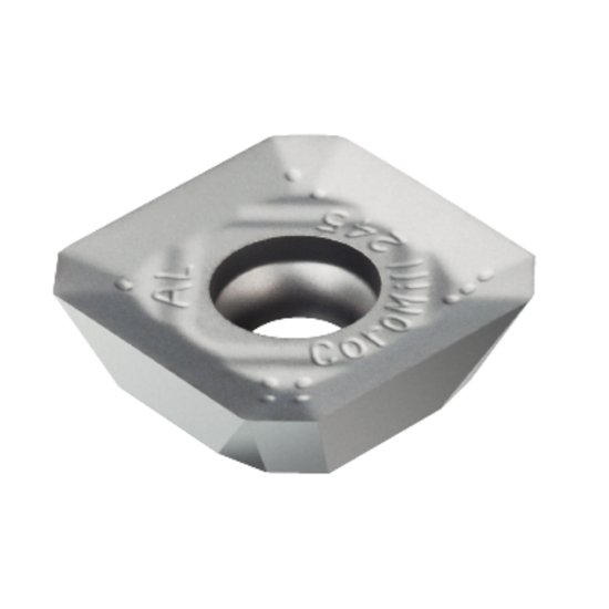 Picture of Sandvik R245-12 T3 E-AL H10 CoroMill 245 Insert; 45 degree Face Milling