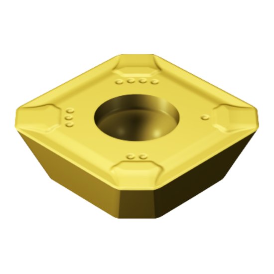 Picture of Sandvik R245-18 T6 M-KM K20W CoroMill 245 Insert; 45 degree Face Milling