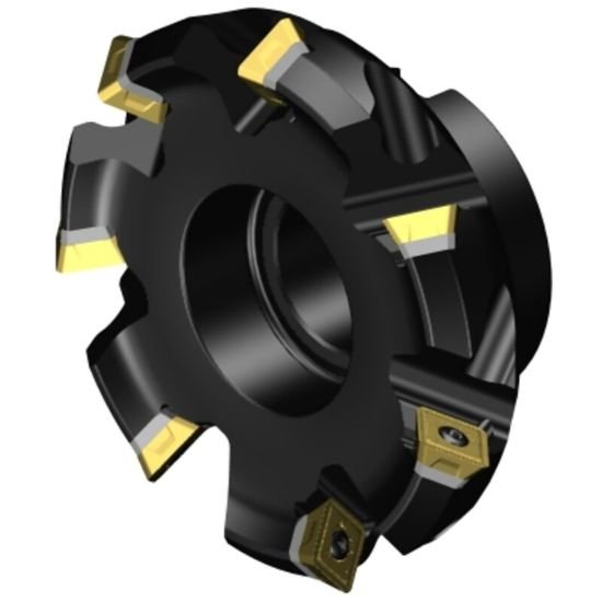 Picture of Sandvik R245-125Q40-18H, CoroMill 245 Face Milling Cutter, 125mm Cutting Diameter 45.0°, Face Mill