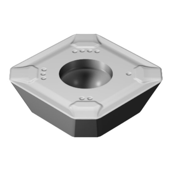 Picture of Sandvik R245-12 T3 M-KM H13A CoroMill 245 Insert; 45 degree Face Milling