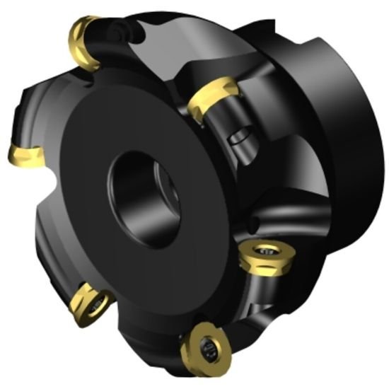 Picture of Sandvik R300-080Q27-12M, CoroMill 300 Face Milling Cutter, 80mm Cutting Diameter Button Cutter