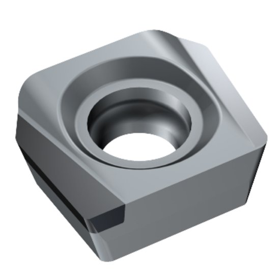 Picture of Sandvik R590-1105H-ZC2-KL CB50 CBN Insert; 90 degree shoulder Milling