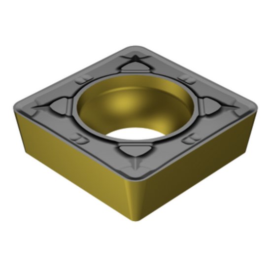 Picture of SCMT 3(2.5)2-KR 3215 Sandvik SCMT 09T308-KR 0903045 Square Positive Carbide 0.0310 0.79mm Radius Roughing, Medium